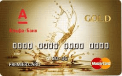 Кредитная карта Gold от "Альфа-банка"
